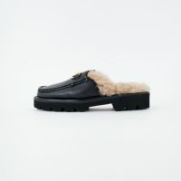 Caminando [カミナンド] ファービット付き フラットシューズ [22115W