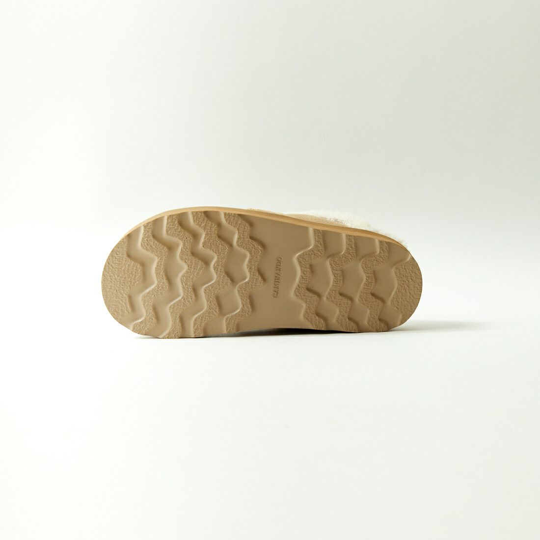 Caminando [カミナンド] ファー付きミュール [24112W] BEIGE