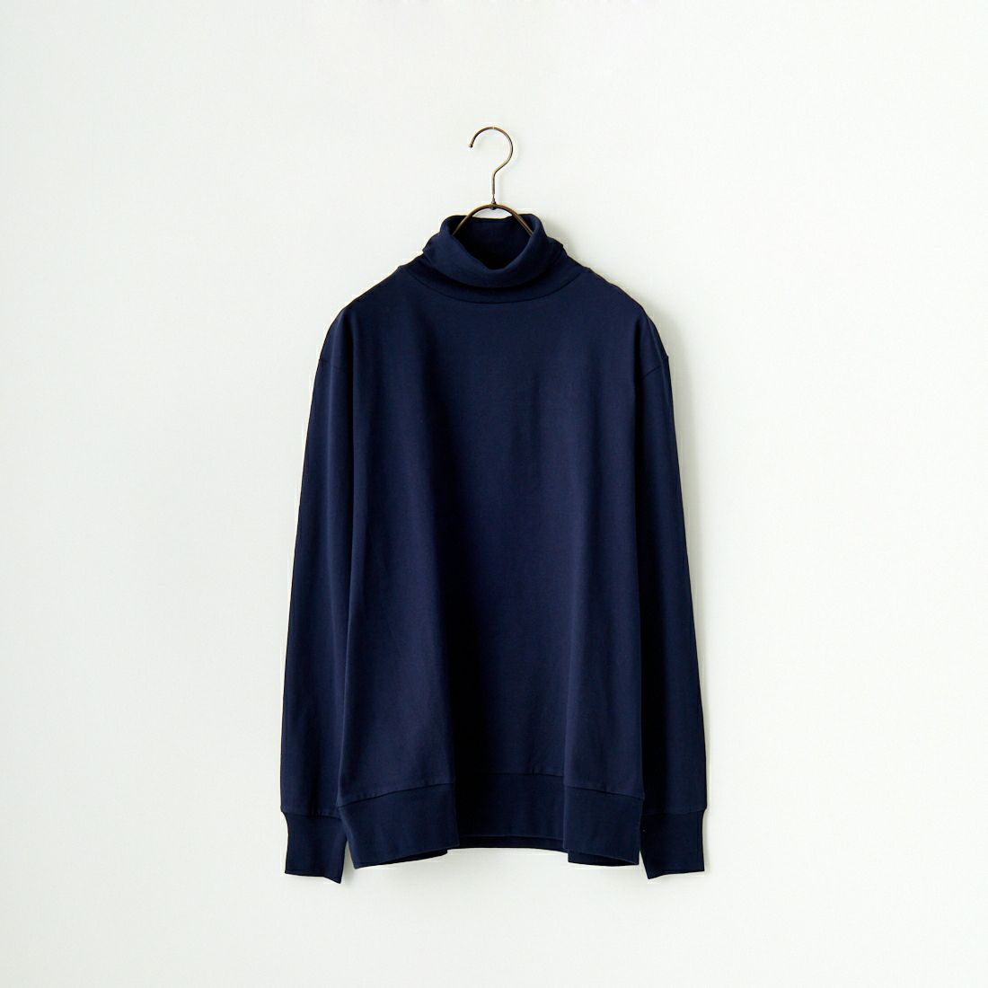 amne [アンヌ] ジャージータートルTシャツ [AMN-CS-066] NAVY