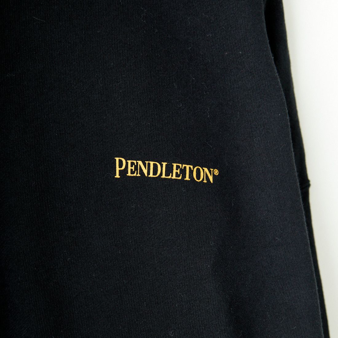 PENDLETON [ペンドルトン] ネイティブ柄 バックプリントジップアップスウェット [4475-7111] 49 BLACK