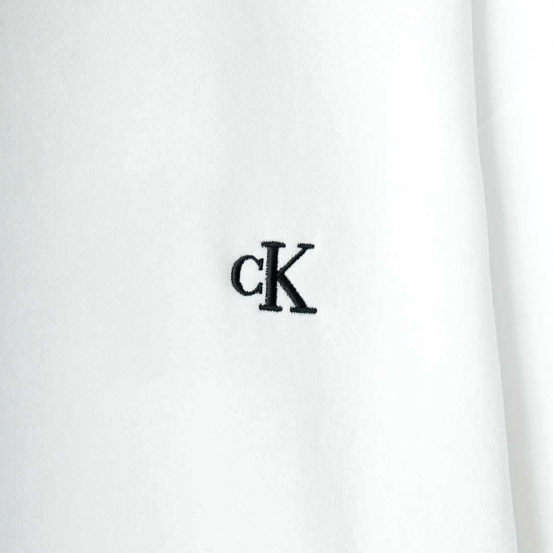 Calvin Klein [カルバンクライン] アーカイブロゴ フリースクルーネックプルオーバー [40QM430] YAA