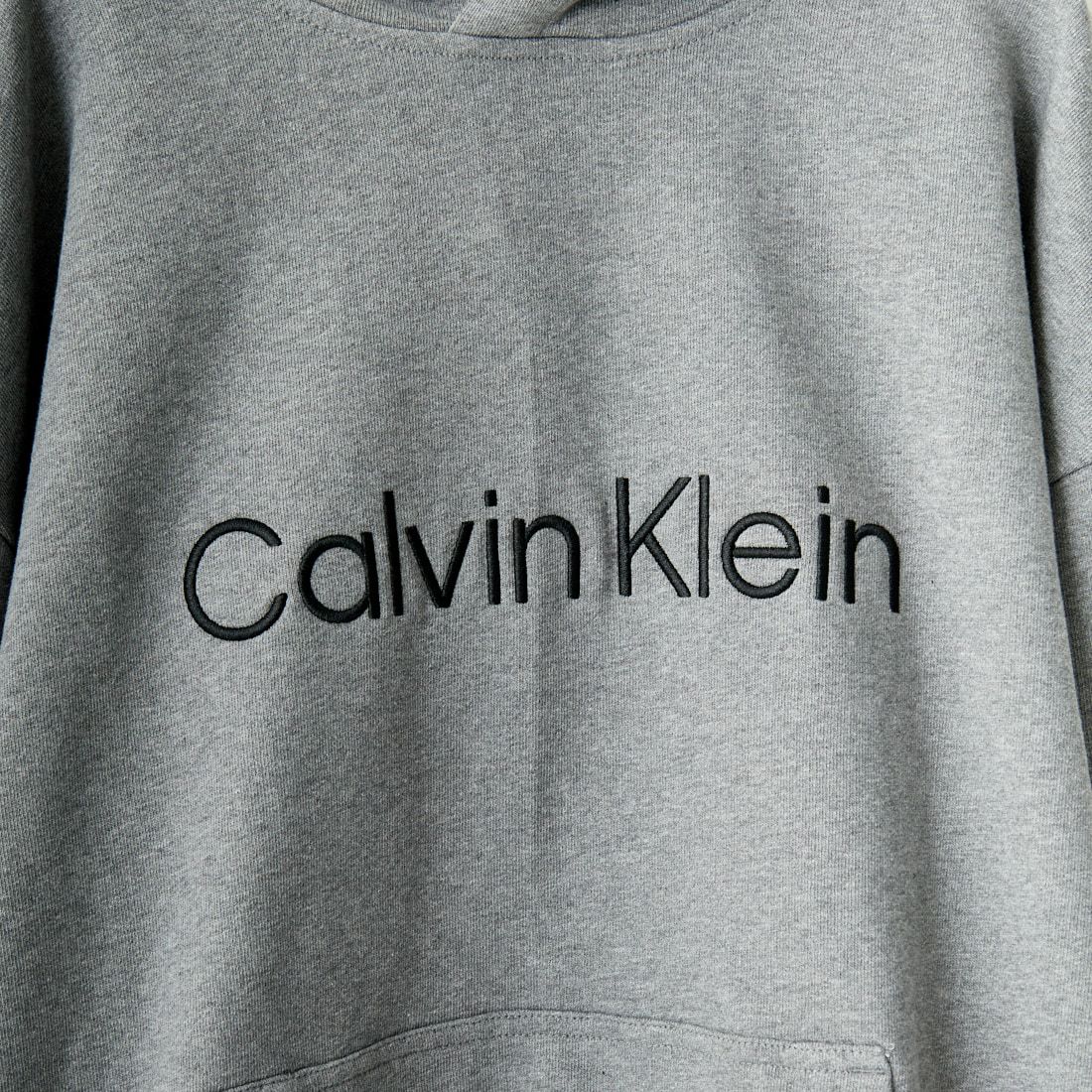 Calvin Klein [カルバンクライン] スタンダードロゴ フードパーカー [40HM231] P7E