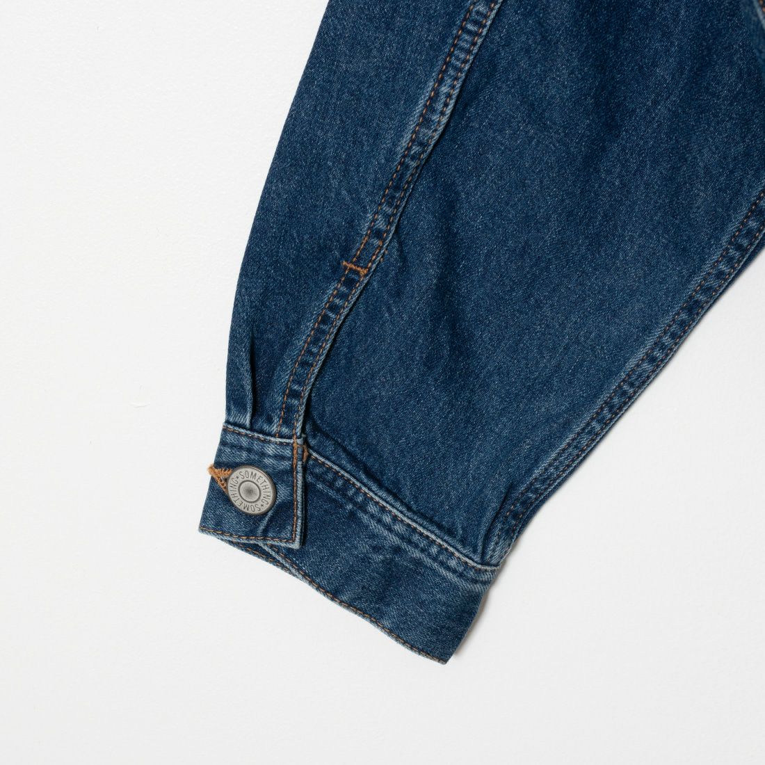 SOMETHING [サムシング] ビッグディティール デニムジャケット [ST118] 92 M.BLUE