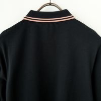 フレッドペリー FRED PERRY リブ ロングスリーブ ポロシャツ FRED PERRY/フレッドペリー] ツインティップライン ロング