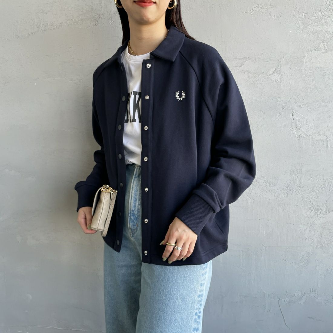 FRED PERRY [フレッドペリー] ジャージーオーバーシャツ [G8149]