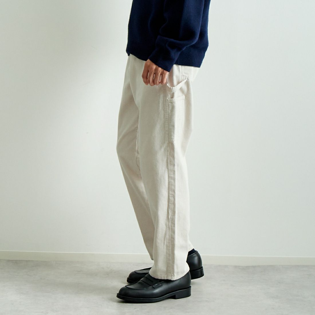 SMITH'S [スミス] レアールペインターパンツ [4475-7030] 28 STONE &&モデル身長：182cm 着用サイズ：M&&