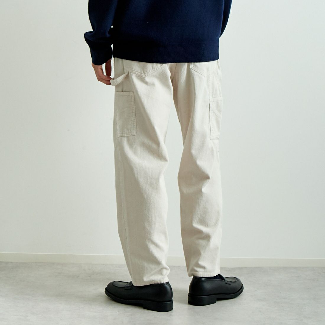 SMITH'S [スミス] レアールペインターパンツ [4475-7030] 28 STONE &&モデル身長：182cm 着用サイズ：M&&