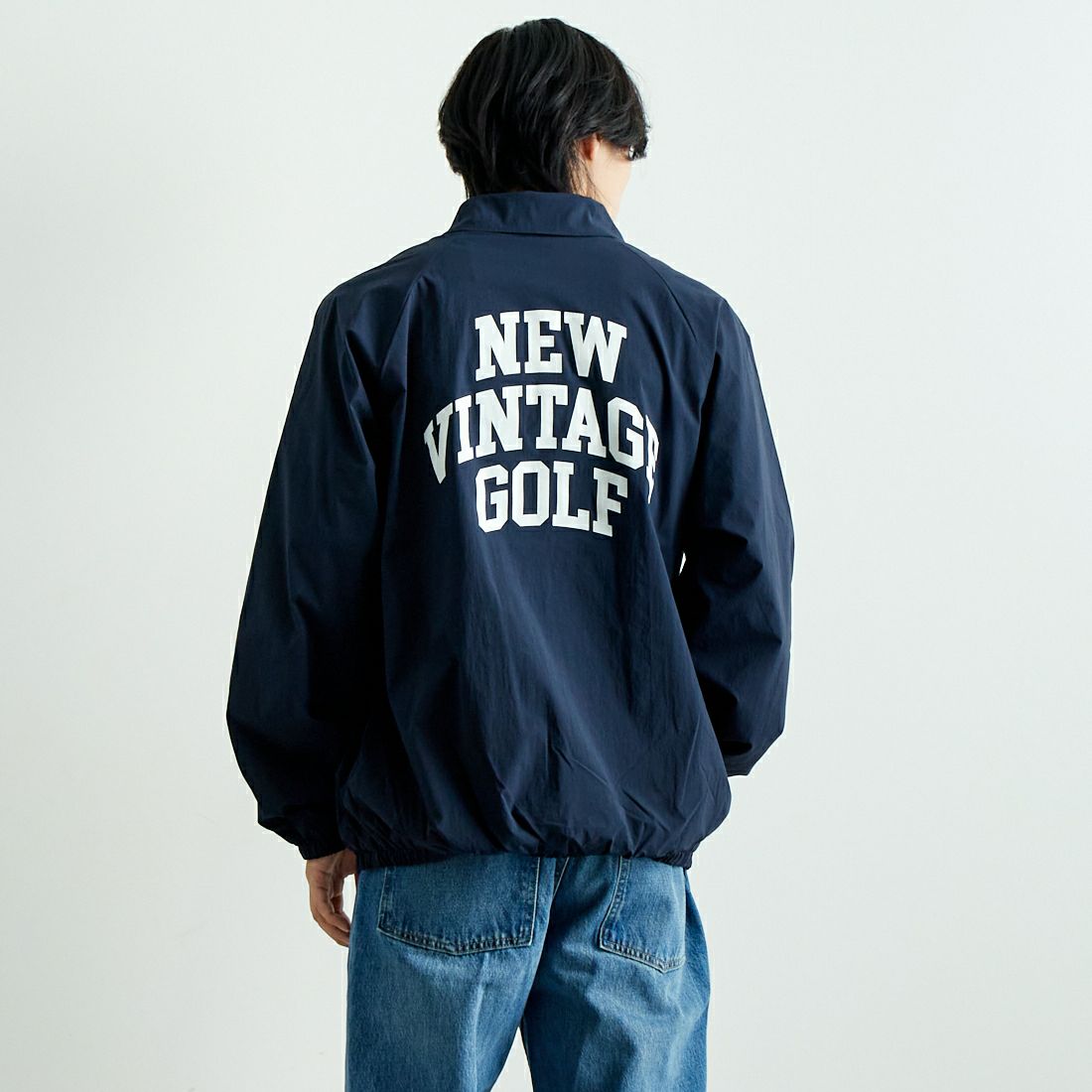 NEW VINTAGE GOLF [ニュービンテージゴルフ] ストレッチコーチジャケット [NVG-24F07]