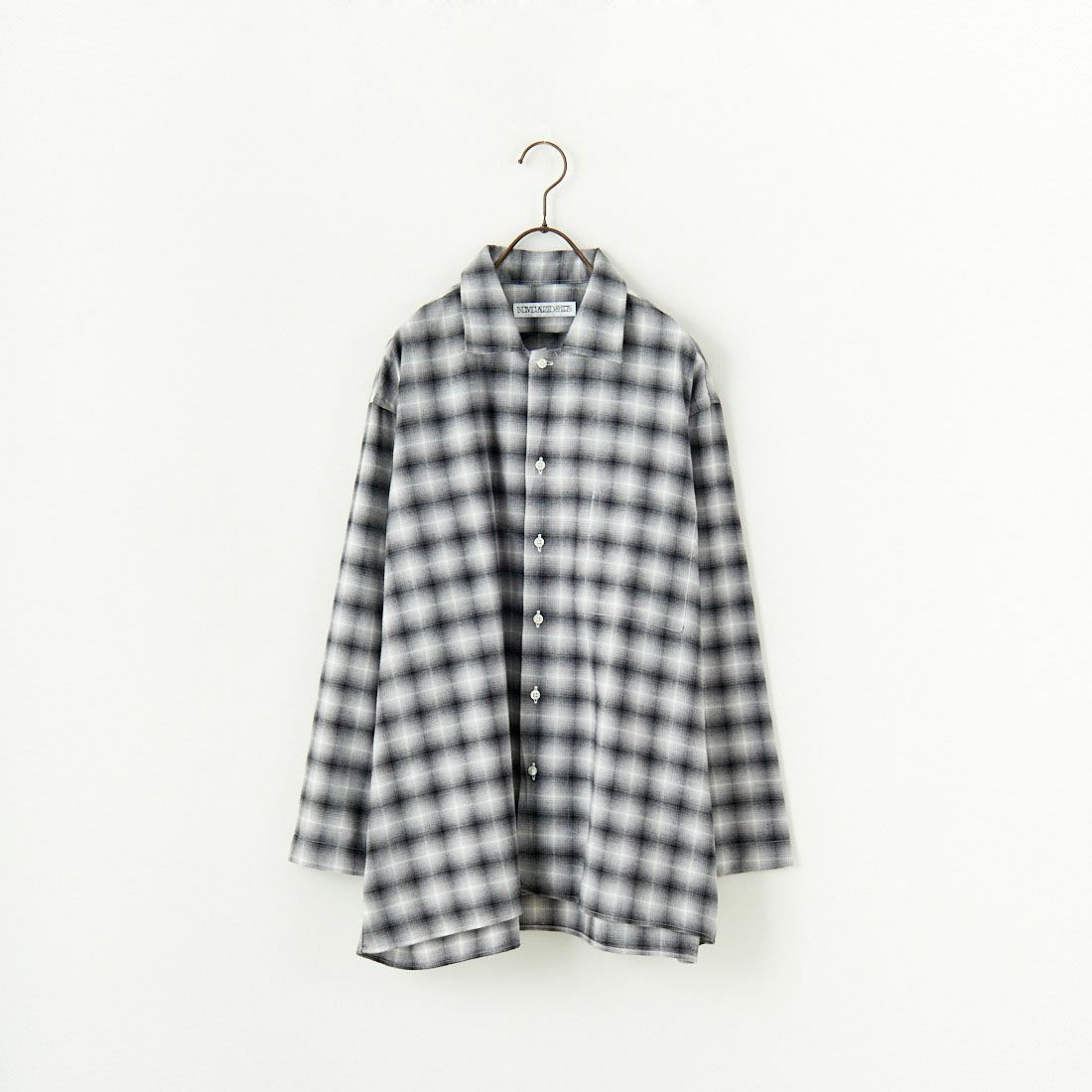 INDIVIDUALIZED SHIRTS [インディビジュアライズド シャツ] 別注 フランネルプレイドシャツ [IS200000002-JF] R12GFP BLK