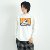 07 WHITE&&モデル身長：182cm 着用サイズ：L&&