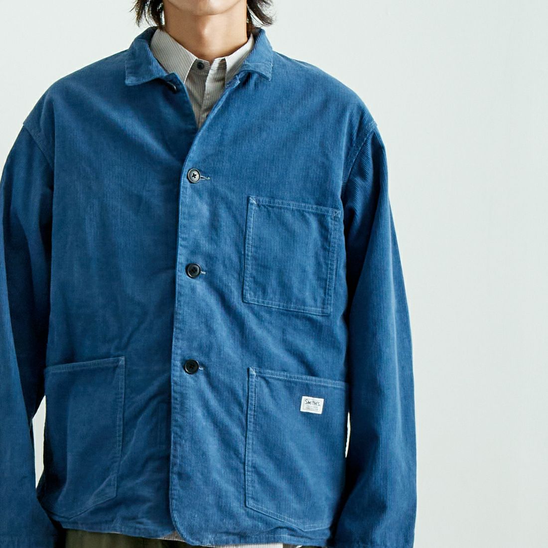 SMITH'S [スミス] レアール フレンチカバーオールジャケット [4475-7031] 64 BLEU