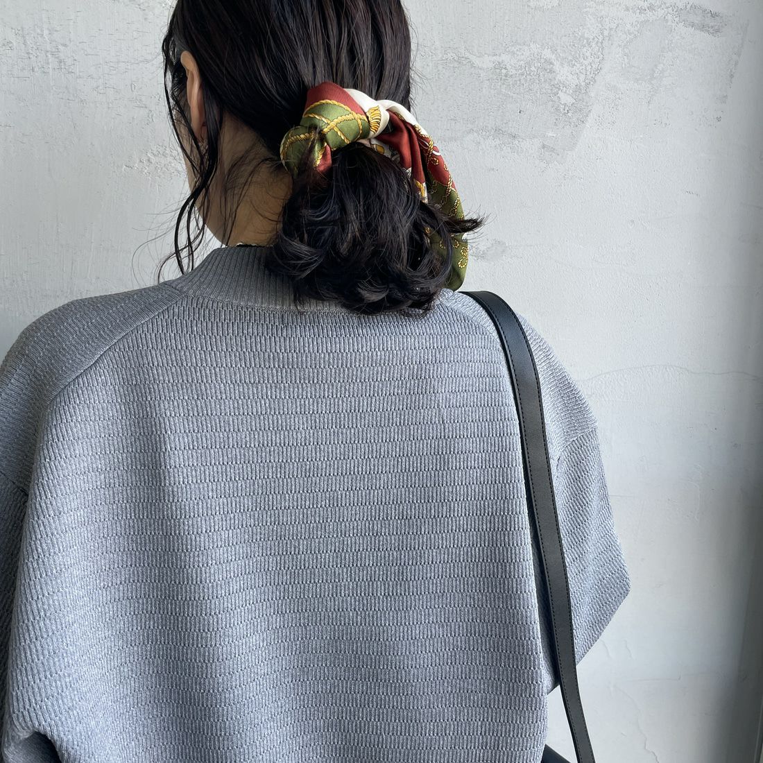 THOUSAND MILE [サウザンド マイル] 別注 ハニカムニットブルゾン [TM242PK50340-JF] 15 MD.GRAY
