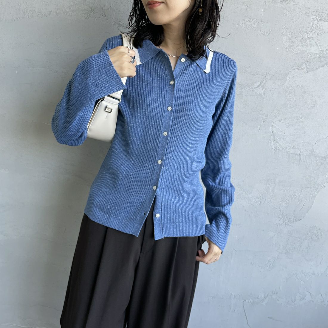 10 SAX/OFF&&モデル身長：160cm 着用サイズ：F&&