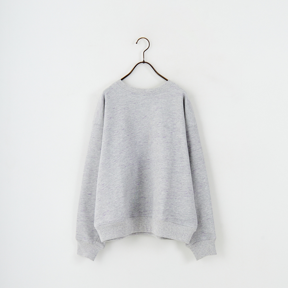 THE NORTH FACE PURPLE LABEL [ザ ノースフェイス パープルレーベル] フィールドクルーネックスウェット [N24FH060] Z MIX GRAY