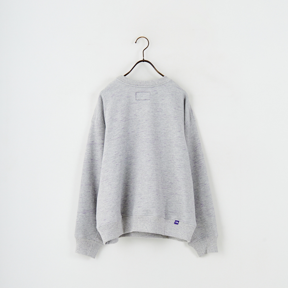 THE NORTH FACE PURPLE LABEL [ザ ノースフェイス パープルレーベル] フィールドクルーネックスウェット [N24FH060] Z MIX GRAY