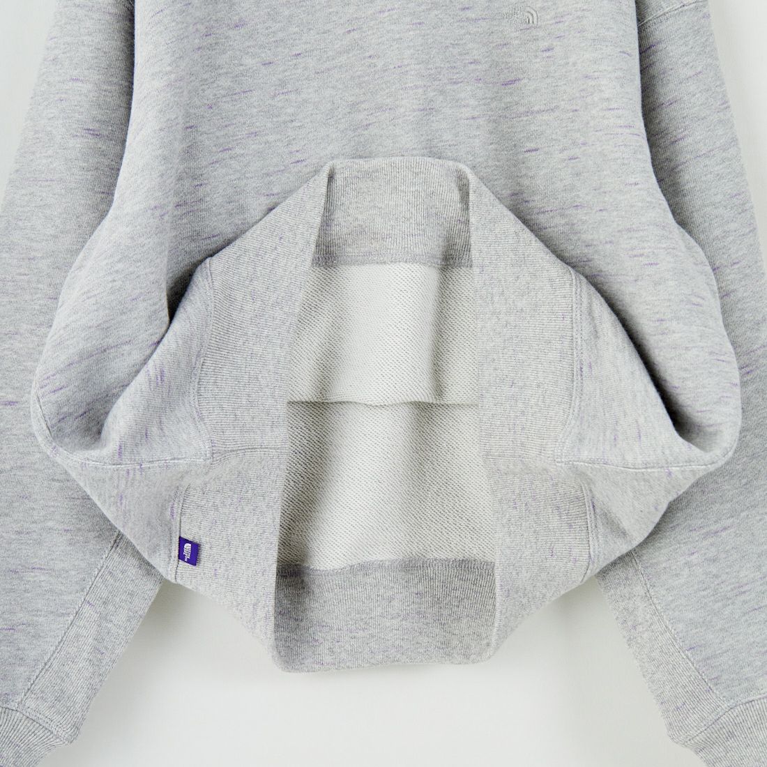 ノースフェイスパープルレーベル　スウェットパーカー　グレー　XL ノースフェイスパープルレーベル スウェットパーカー グレー XL 楽天