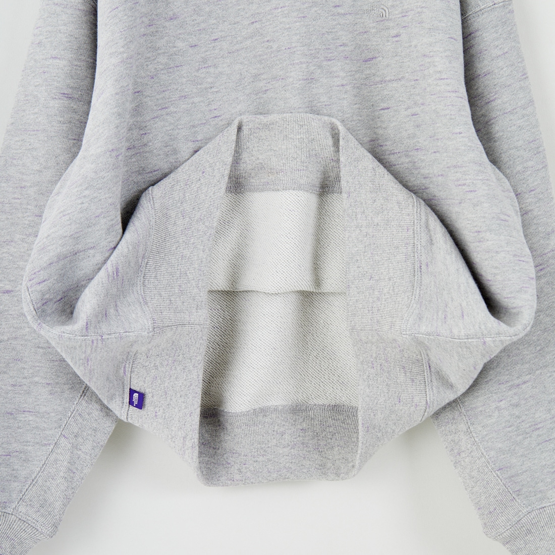 THE NORTH FACE PURPLE LABEL [ザ ノースフェイス パープルレーベル] フィールドクルーネックスウェット [N24FH060] Z MIX GRAY