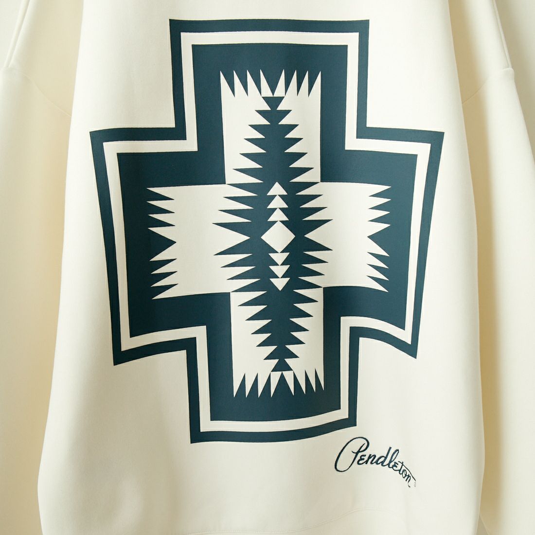 PENDLETON [ペンドルトン] 別注 ネイティブ柄 ダンボールニット スウェットパーカー [4475-7237-JF] OFF