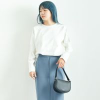 O.WHITE&&モデル身長：167cm 着用サイズ：2&&