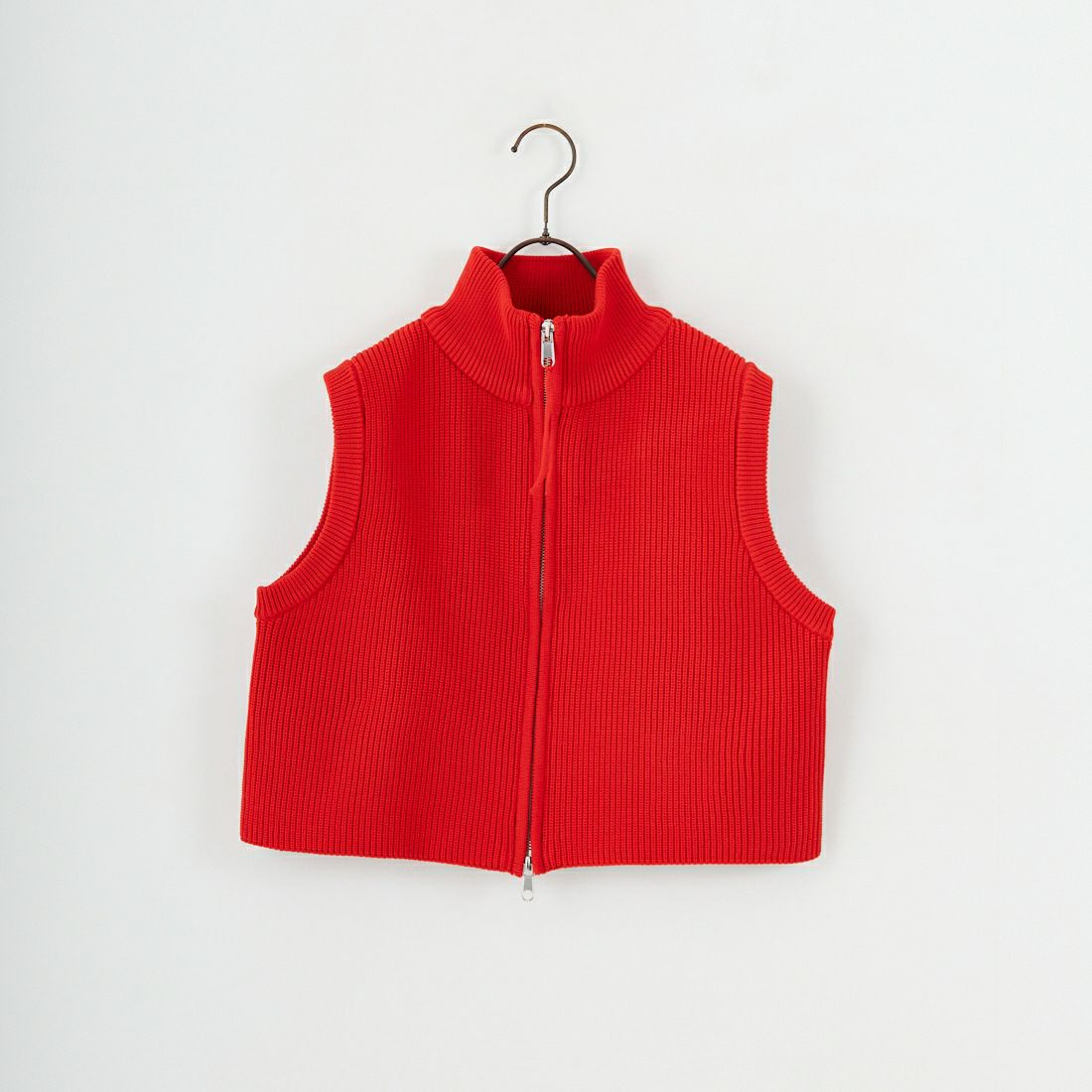 Maison de L'allure [メゾン ドゥ ラリュール] ドライバーズニットベスト [M24131020] 46 RED