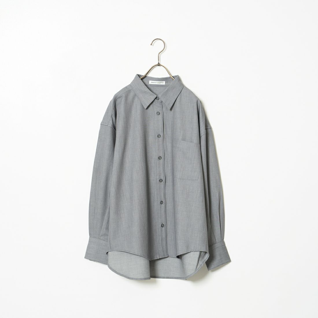 Jeans Factory Clothes [ジーンズファクトリークローズ] テンセルウール ロングスリーブシャツ [LFE700] 830 GRAY