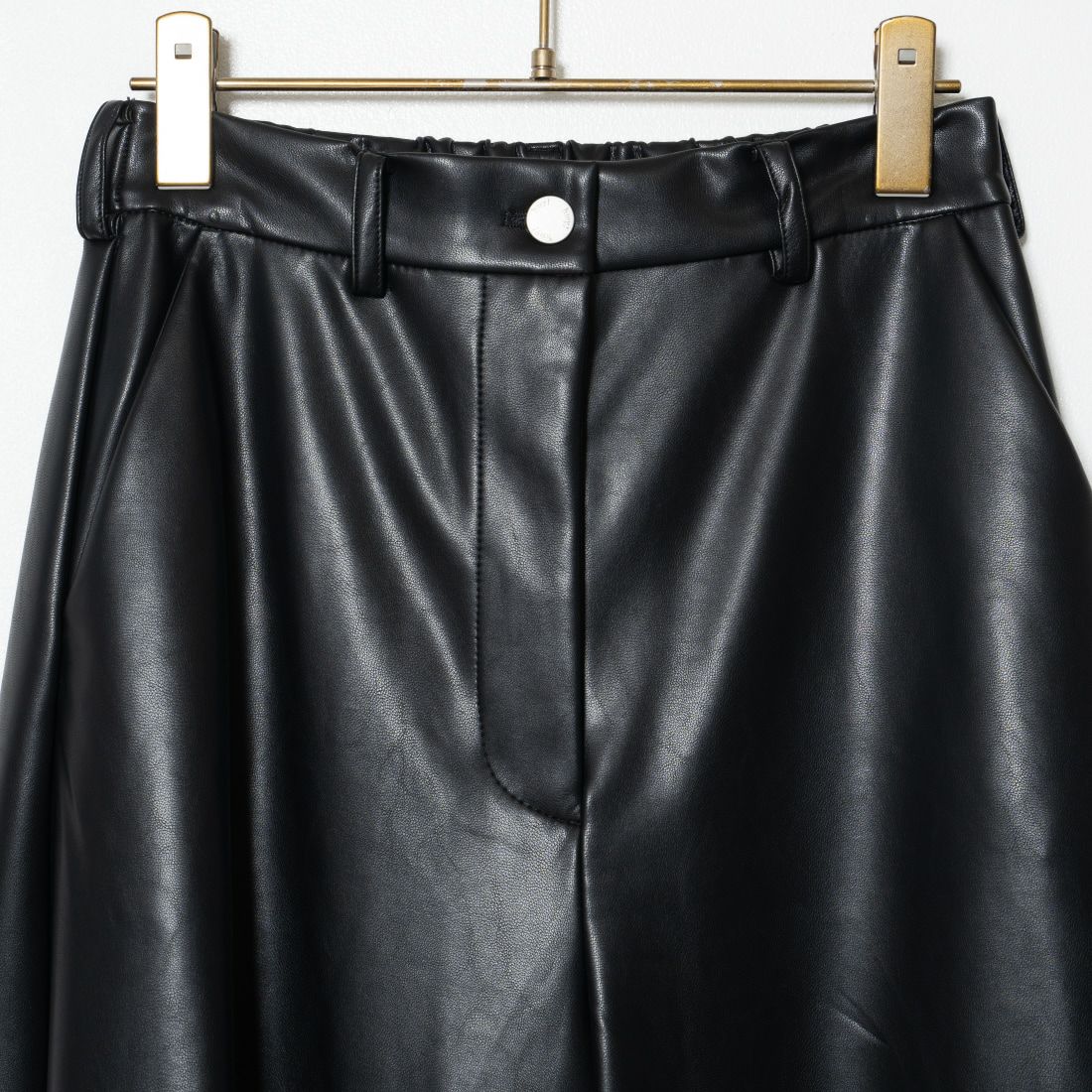 hwyl [ヒュイル] エコレザーカーブパンツ [45286505] ﾌﾞﾗｯｸ