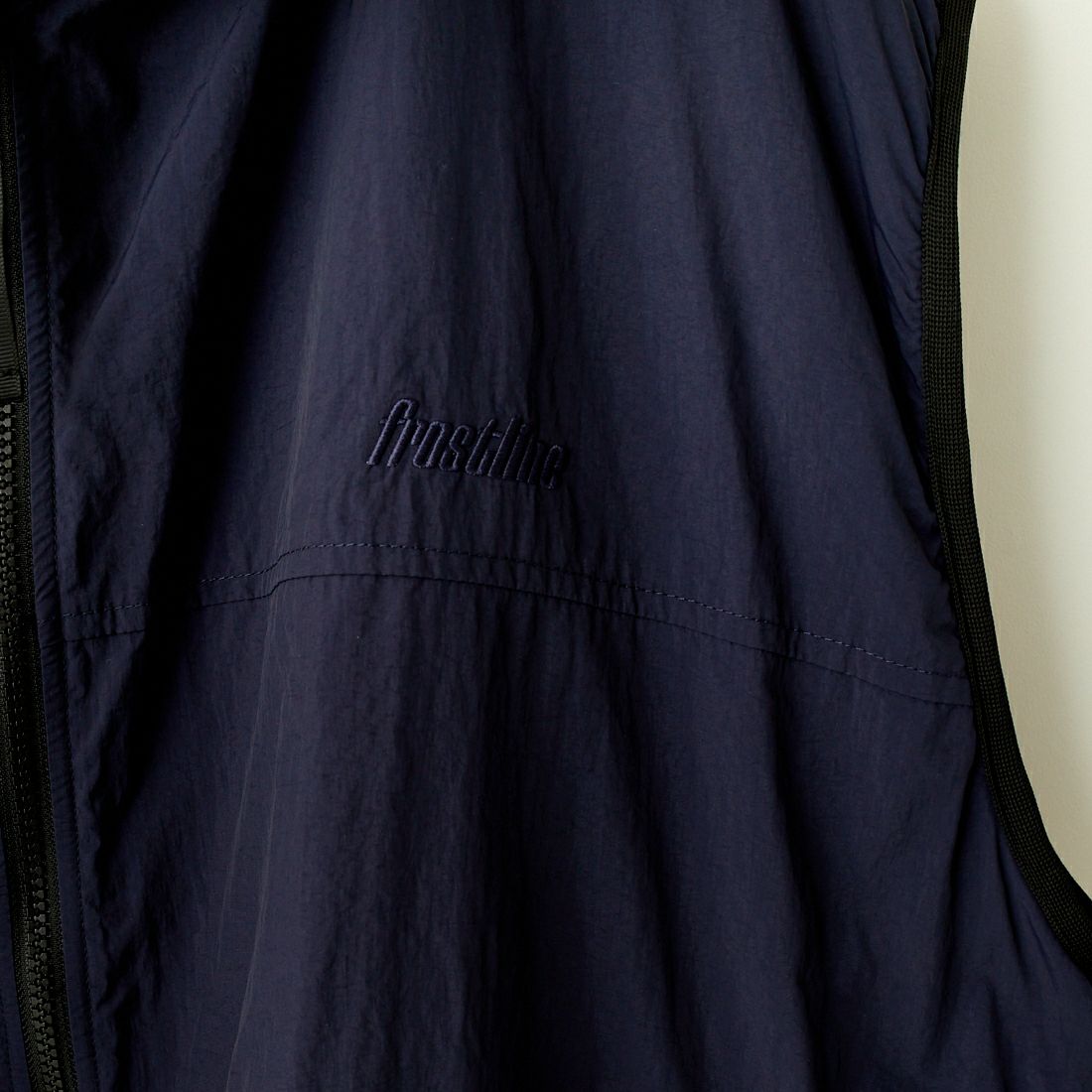 frostline [フロストライン] 別注 ナイロンフリース リバーシブルベスト [FL3-VT-IN3-JF] NAVY