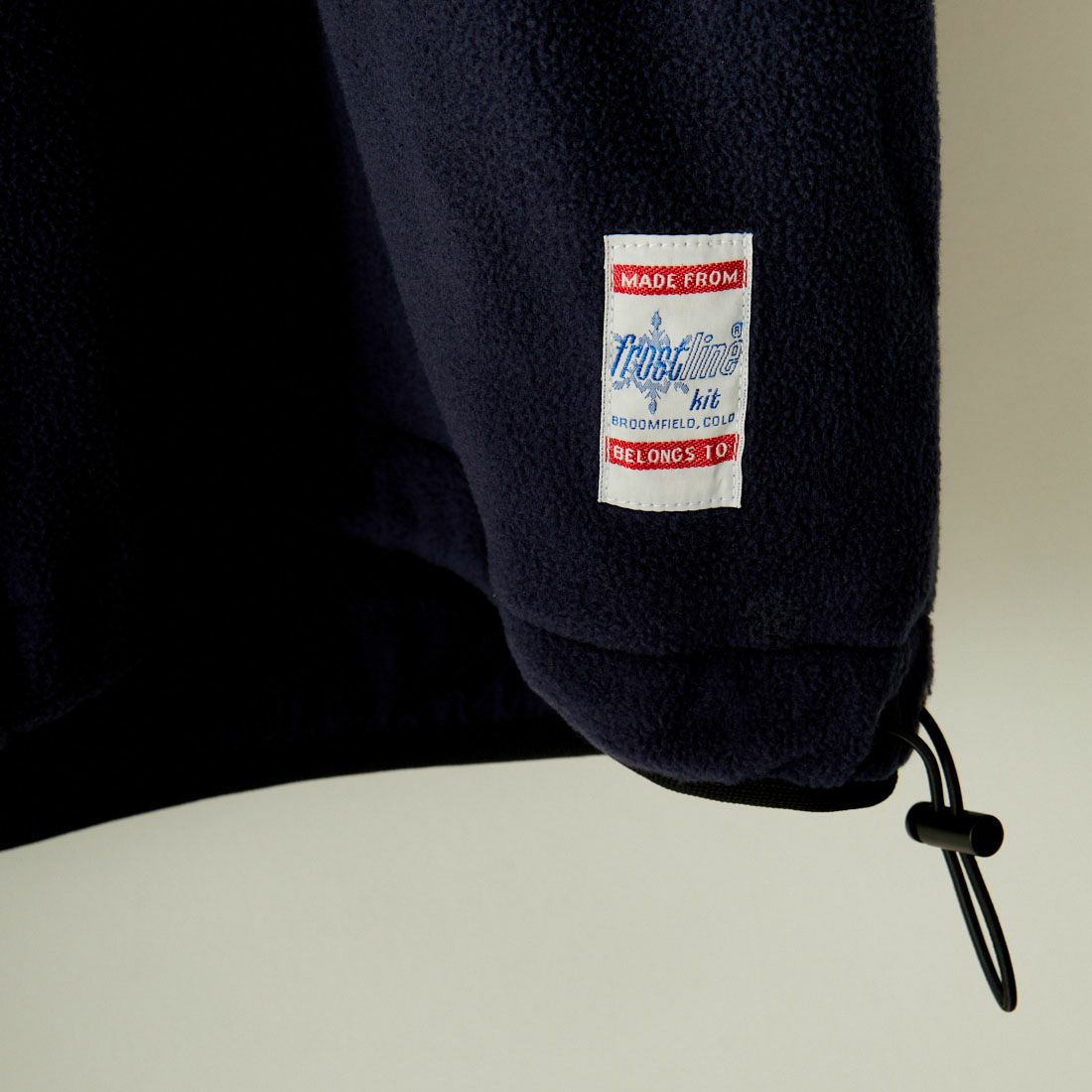 frostline [フロストライン] 別注 ナイロンフリース リバーシブルベスト [FL3-VT-IN3-JF] NAVY