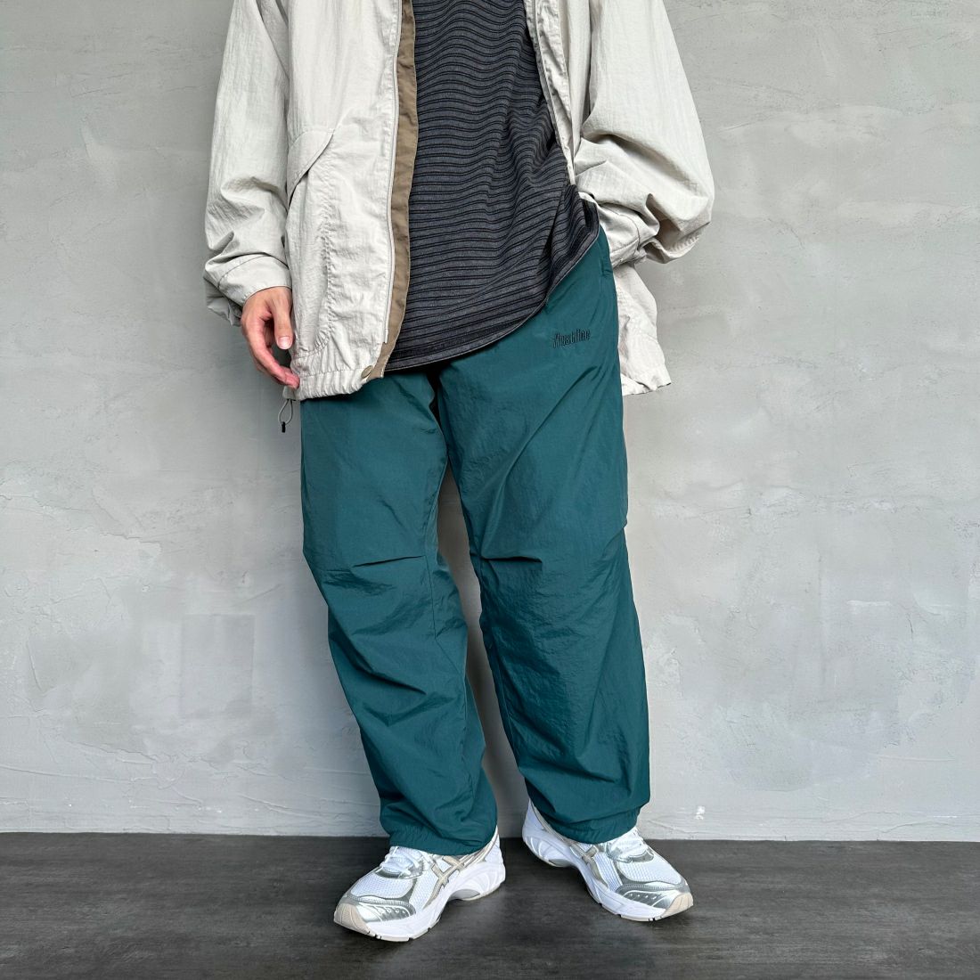 GREEN&&モデル身長：168cm 着用サイズ：L&&