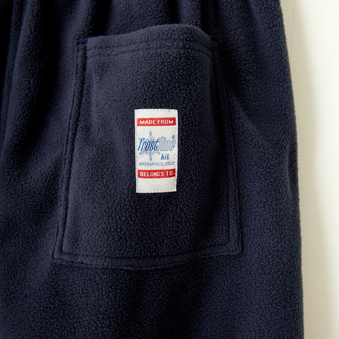 frostline [フロストライン] 別注 ナイロンフリース リバーシブルパンツ [FL5-PT-IN4-JF] NAVY