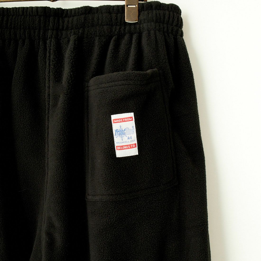 frostline [フロストライン] 別注 ナイロンフリース リバーシブルパンツ [FL5-PT-IN4-JF] BLACK