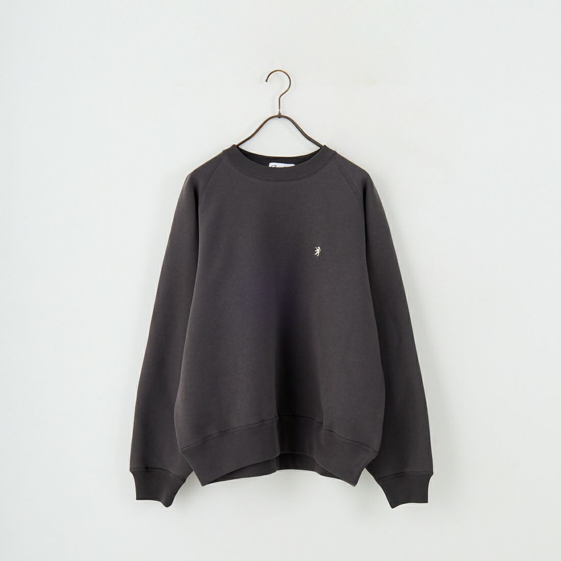 Gymphlex [ジムフレックス] スウィングスリーブ クルーネックスウェット [GY-C0291TCF] CHARCOAL