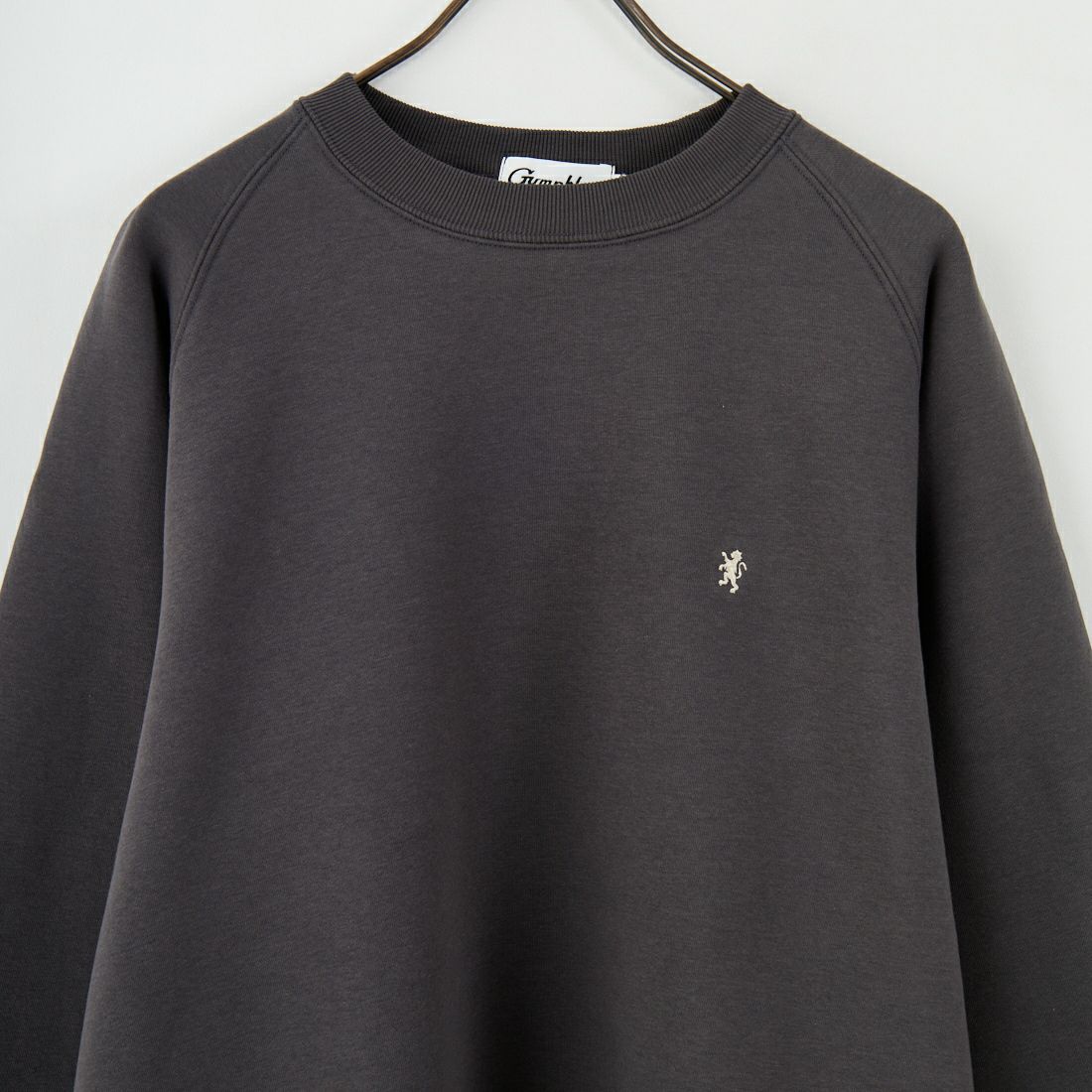 Gymphlex [ジムフレックス] スウィングスリーブ クルーネックスウェット [GY-C0291TCF] CHARCOAL