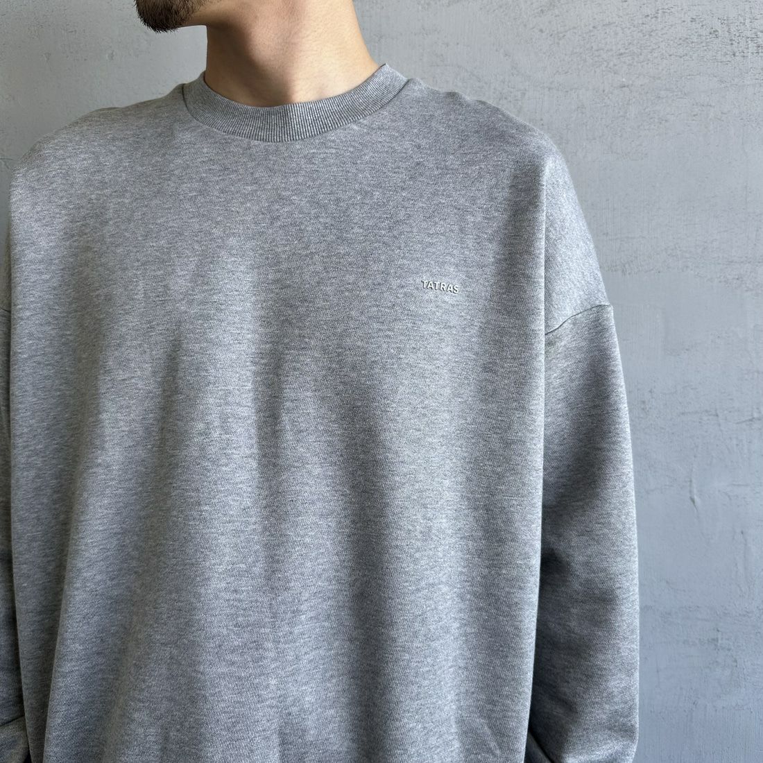 TATRAS [タトラス] FIDASIO スウェットシャツ [MTAT24A8197-M] GRAY