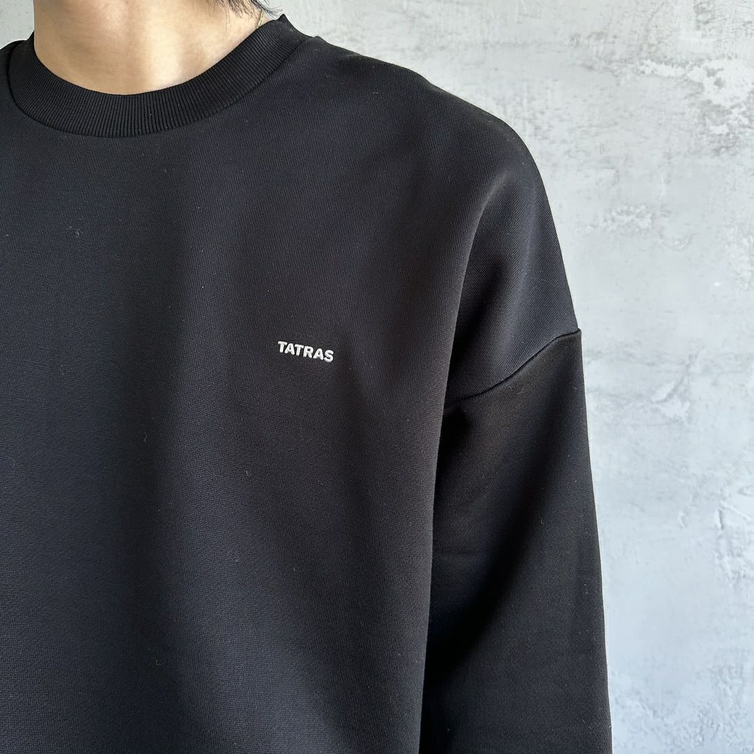 TATRAS [タトラス] FIDASIO スウェットシャツ [MTAT24A8197-M] BLACK