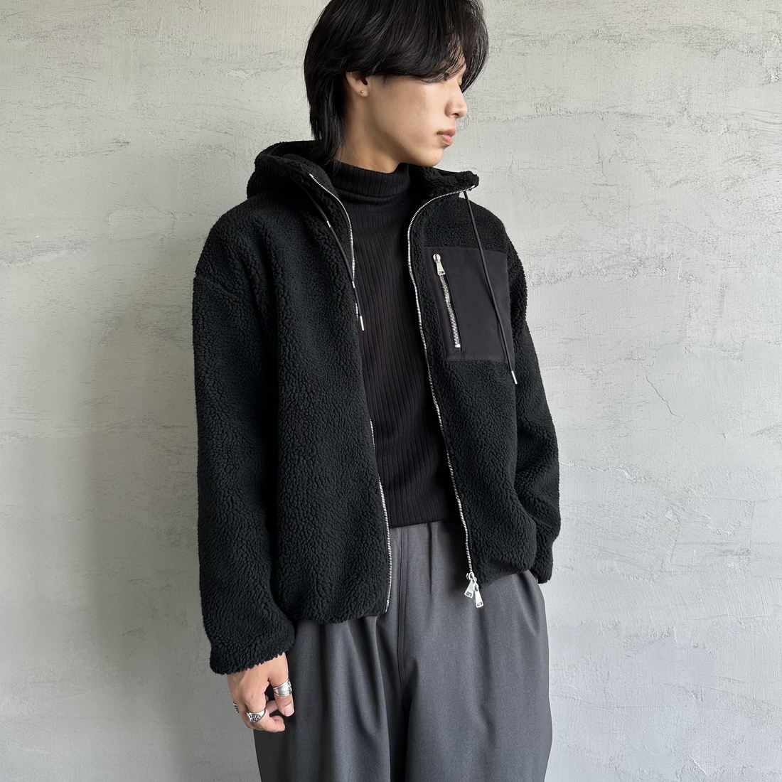 TATRAS [タトラス] 別注 NONEDO ボアフリースブルゾン [MTIN24A4908-L 