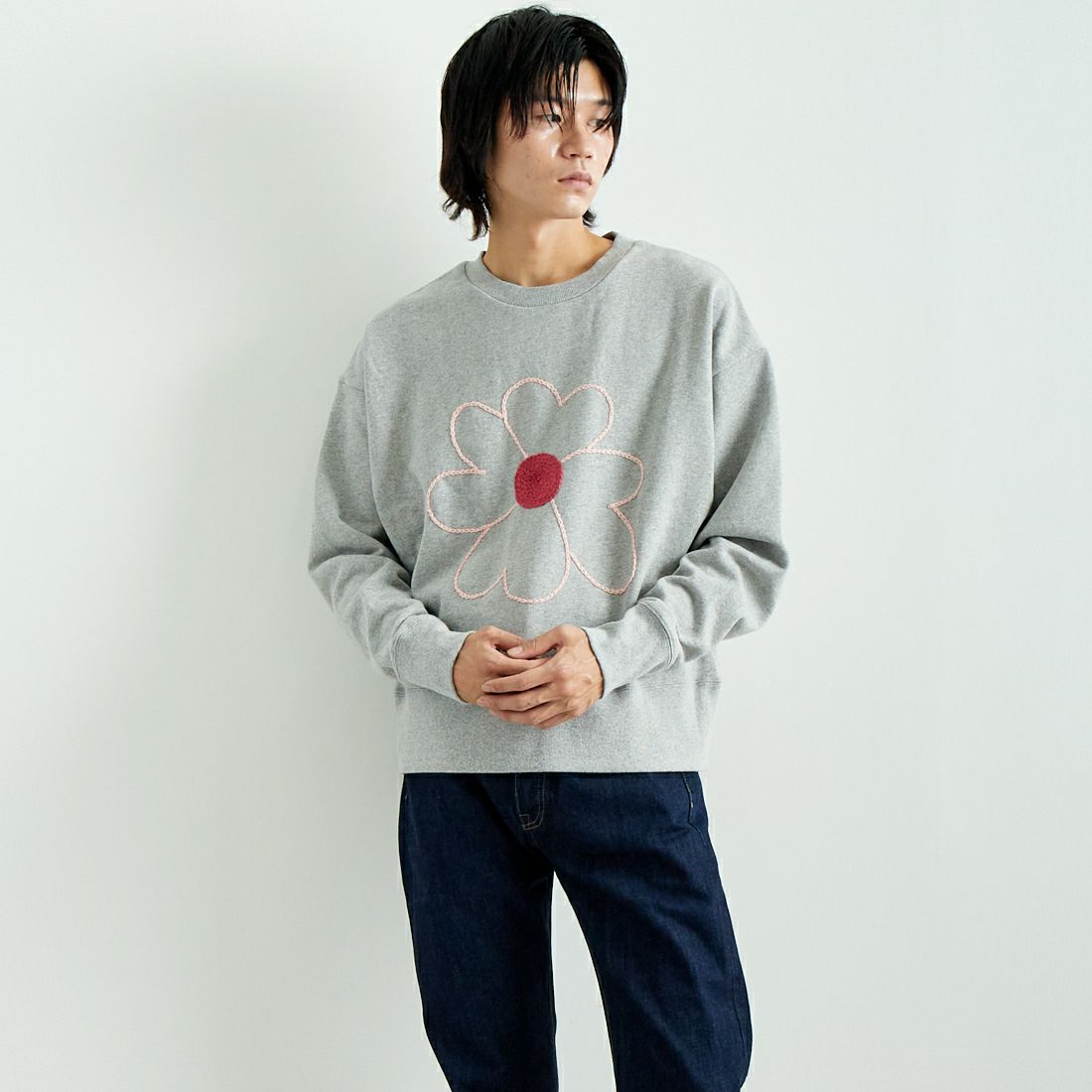 GRAY&&モデル身長：182cm 着用サイズ：L&&