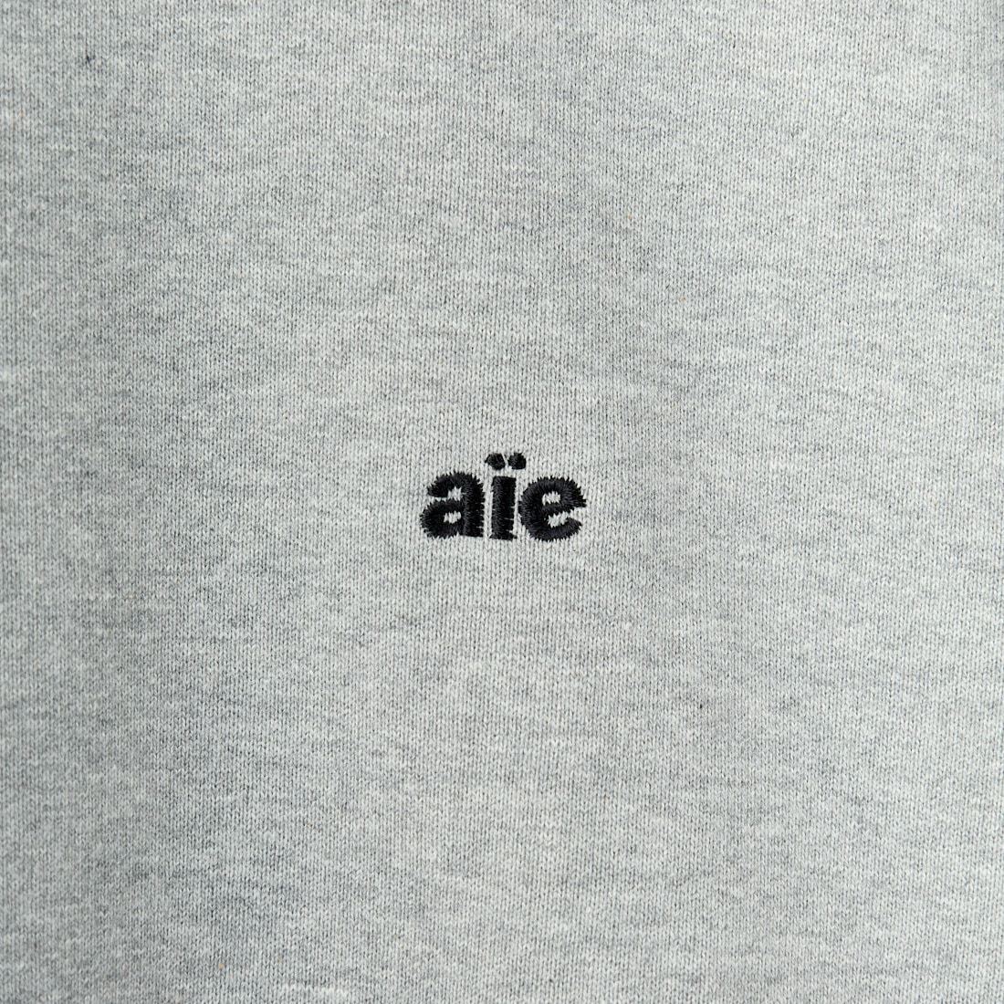 AiE [エーアイイー] モックネックTシャツ [PU678] B H.GREY