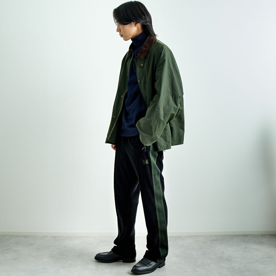 Needles [ニードルズ] ベロア ナロートラックパンツ [PU280]｜ジーンズファクトリー公式通販サイト - JEANS FACTORY  Online Shop