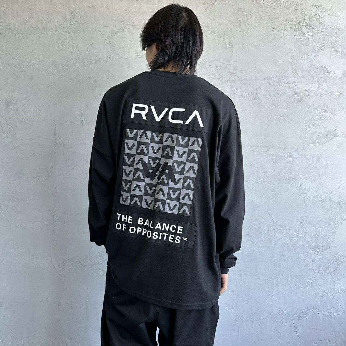 RVCA [ルーカ] パッチバランス ロングスリーブTシャツ [BE042-060]