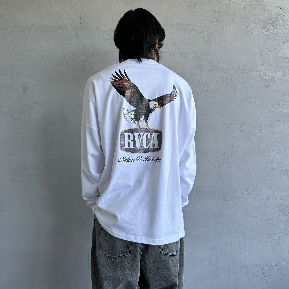 RVCA [ルーカ] フライトパッチ ロングスリーブTシャツ [BE042-062]