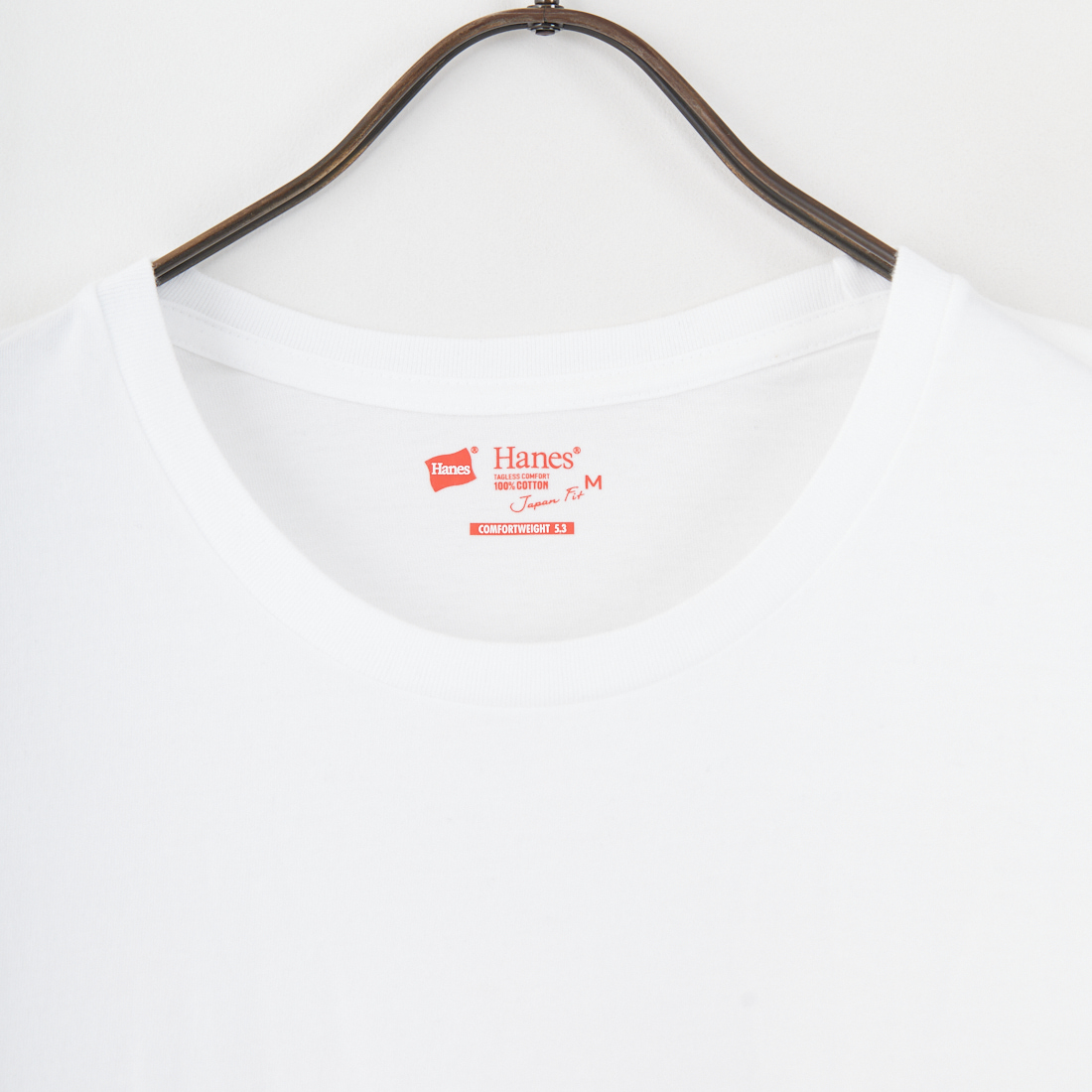 Hanes [ヘインズ] 2P クルーネックロングスリーブTシャツ [HW5440] 998 ｱｿｰﾄ