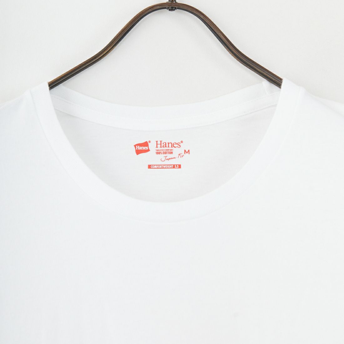 Hanes [ヘインズ] 2P クルーネックロングスリーブTシャツ [HW5440] 998 ｱｿｰﾄ