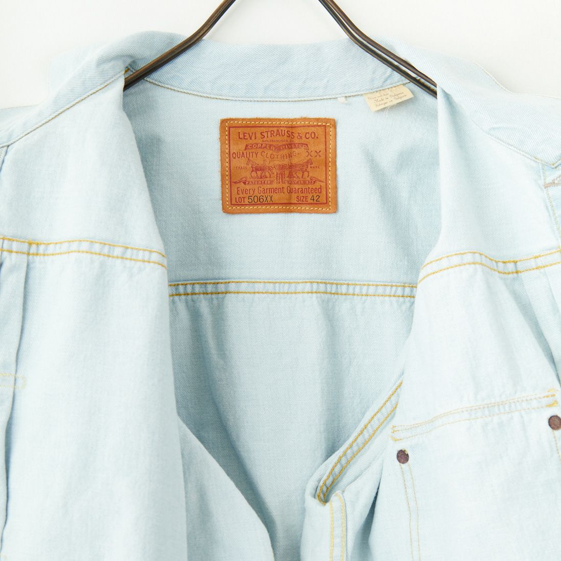 LEVIS Vintage Clothing [リーバイス ヴィンテージ クロージング] 1936モデル TYPE1ジャケット [0033E-00] 03 WHT RIN