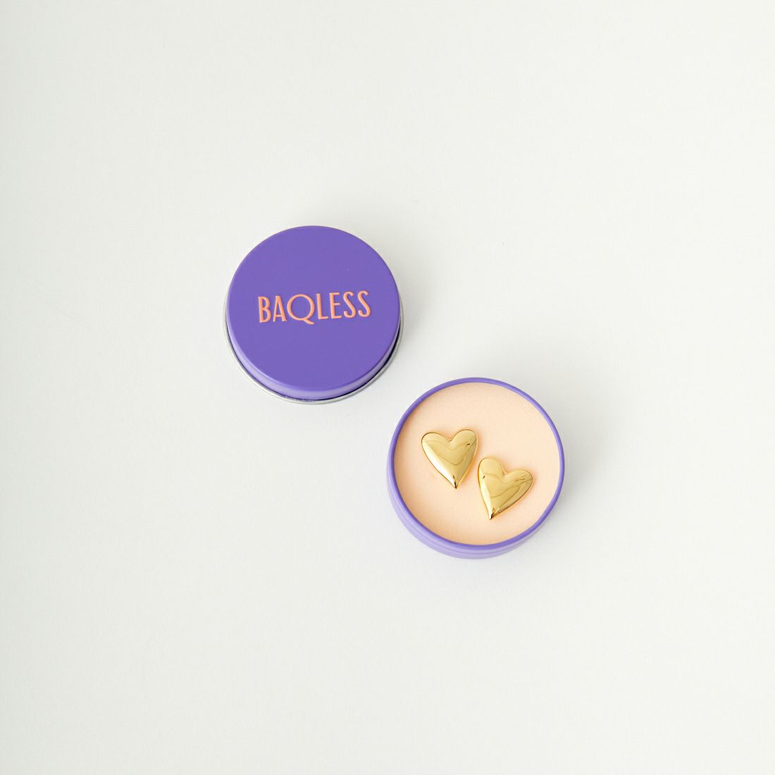 Baqless [バックレス] アミティ カリーヌゴールドピアス [AM-CLN-YG] GOLD
