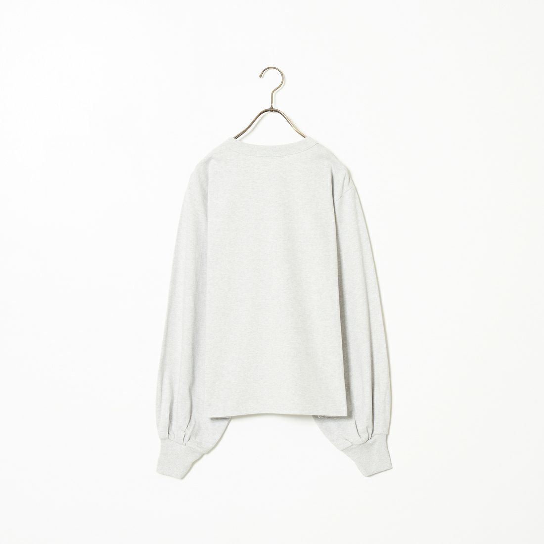 mizuiro ind [ミズイロインド] パフスリーブロングTシャツ [3-210028] 13 OATMEAL