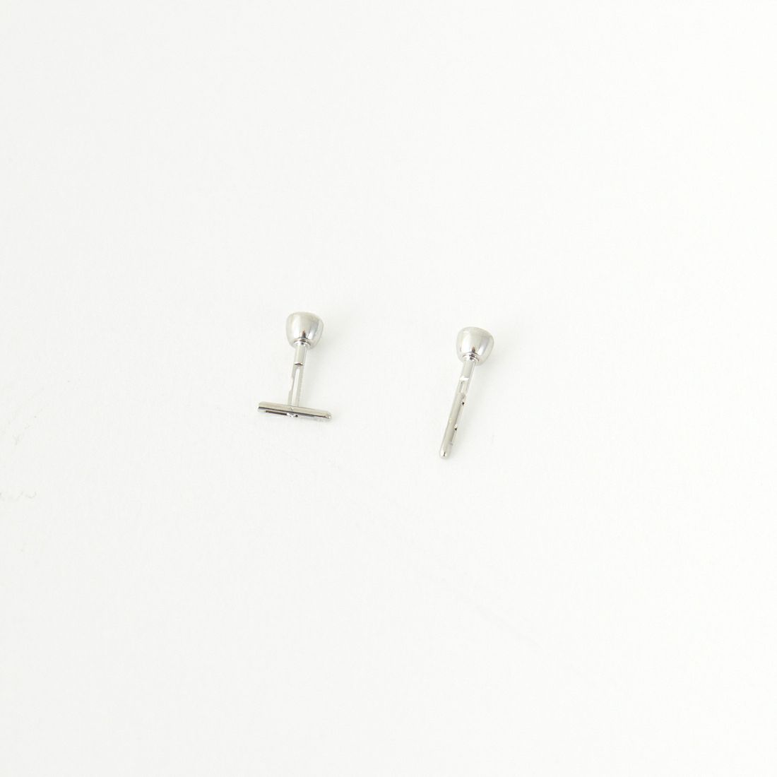 Baqless [バックレス] クラリティ ホワイトピアス [CZ-30-WH] WHITE