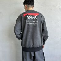 ジーンズファクトリー × ナンガ　別注 ヒストリー　バックプリントスウェット JEANSFACTORY × NANGA [ジーンズファクトリー × ナンガ] 別注