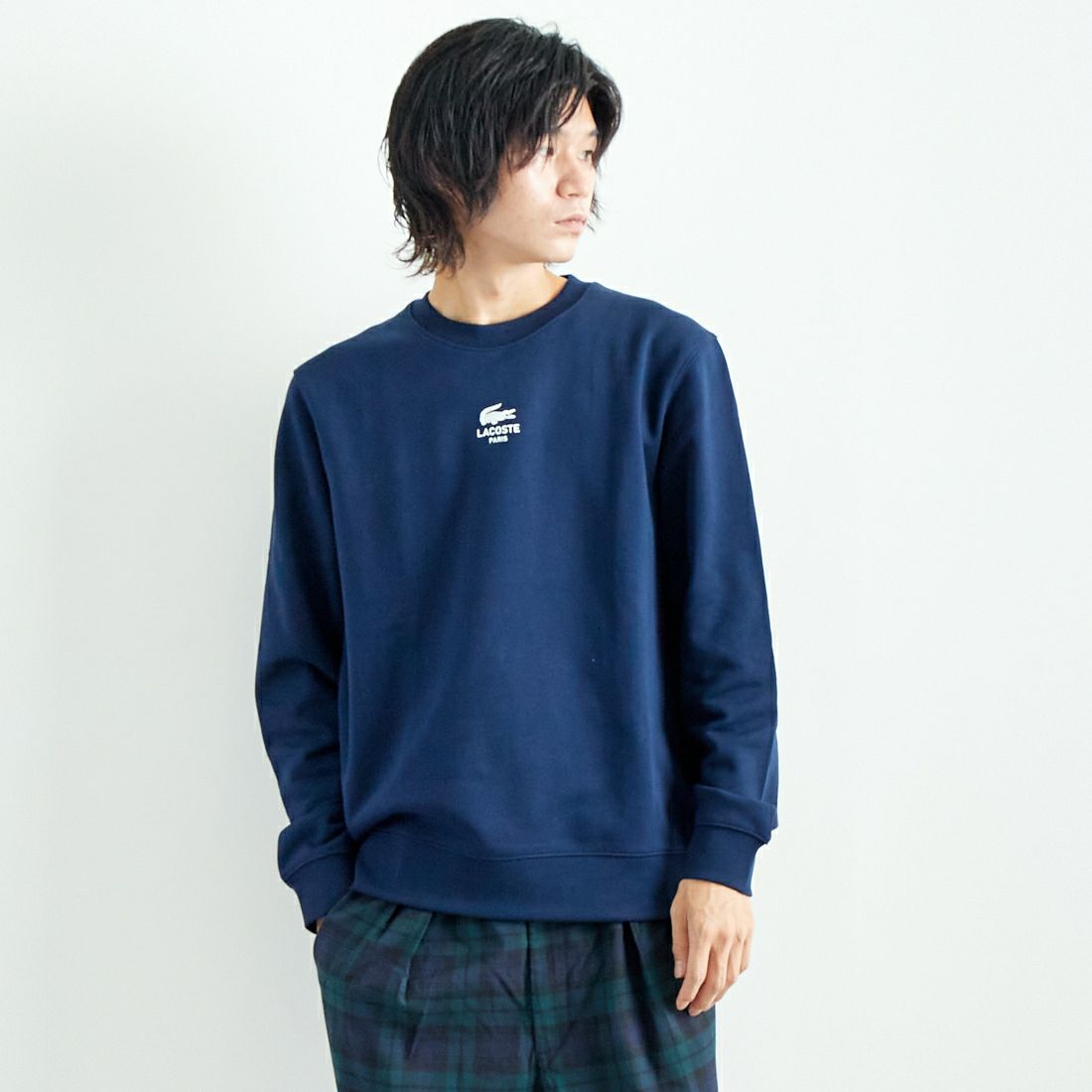 166 NAVY B&&モデル身長：182cm 着用サイズ：L&&