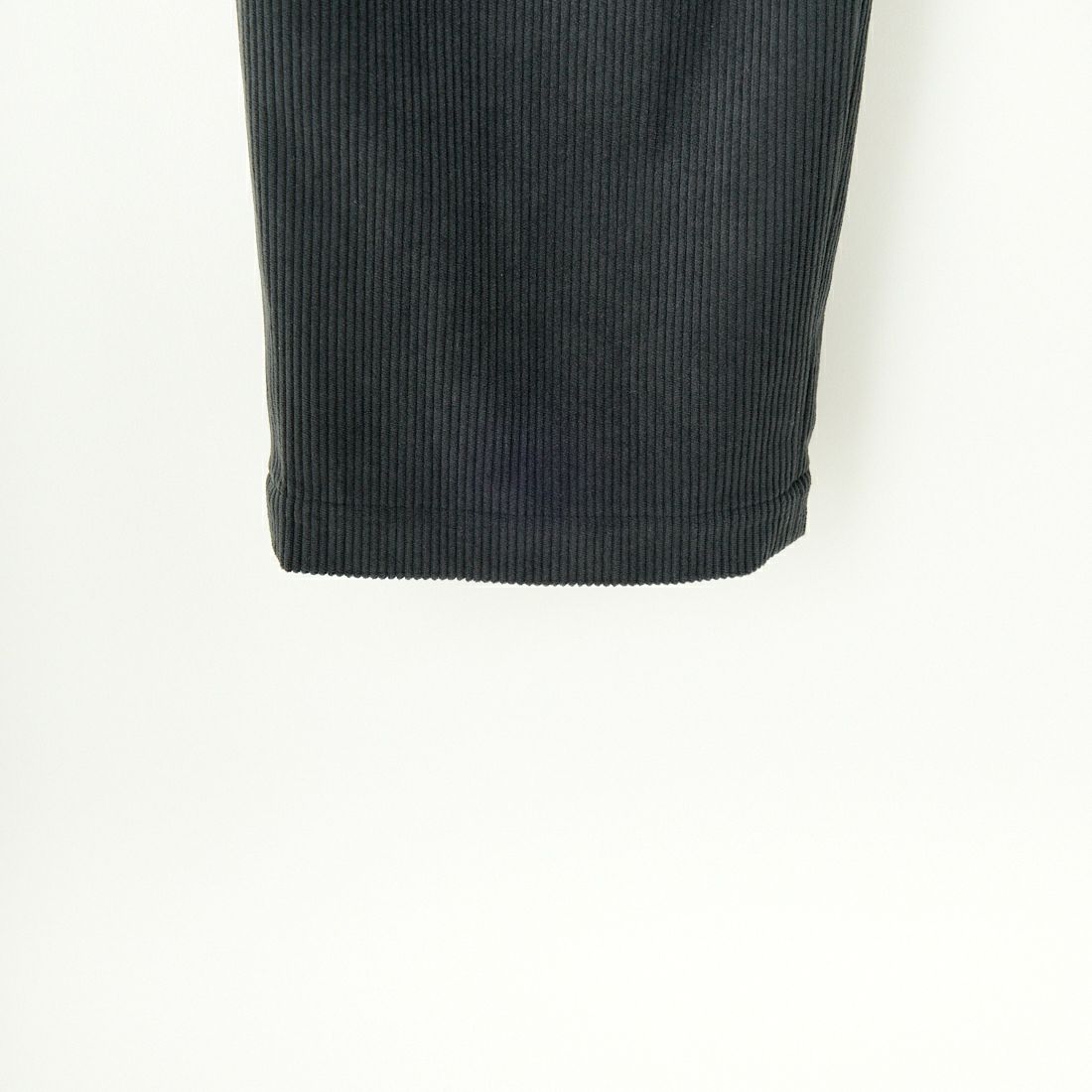 Noir Fabrik [ヌワールファブリック] トリコットコーデュロイワイドテーパードパンツ [BAGGYEASY-M-243-01-I] BL.GRY